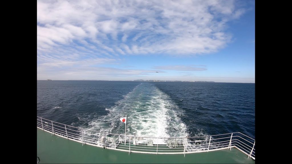 ⁴ᴷ⁶⁰ Ferry Ride to Chiba after Typhoon Faxai | Tokyo, Japan