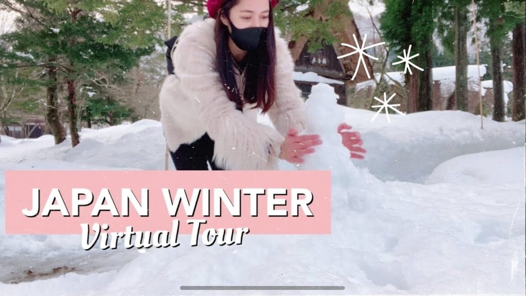 Life in Japan: Relaxing Virtual Tour // Japan Winter Snow