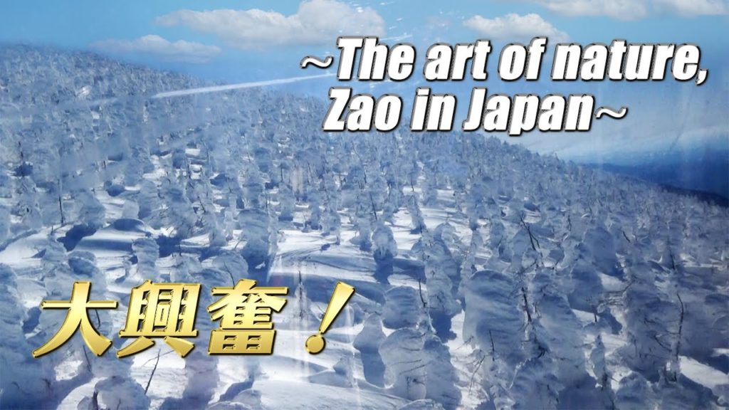 【樹氷に大興奮！ 蔵王】鳥兜駅 ➡ 地蔵山頂駅《山形～仙台弾丸ツアー#2》/【So fantastic! Zao, Japan】 Tough 1 day trip in South Tohoku #2