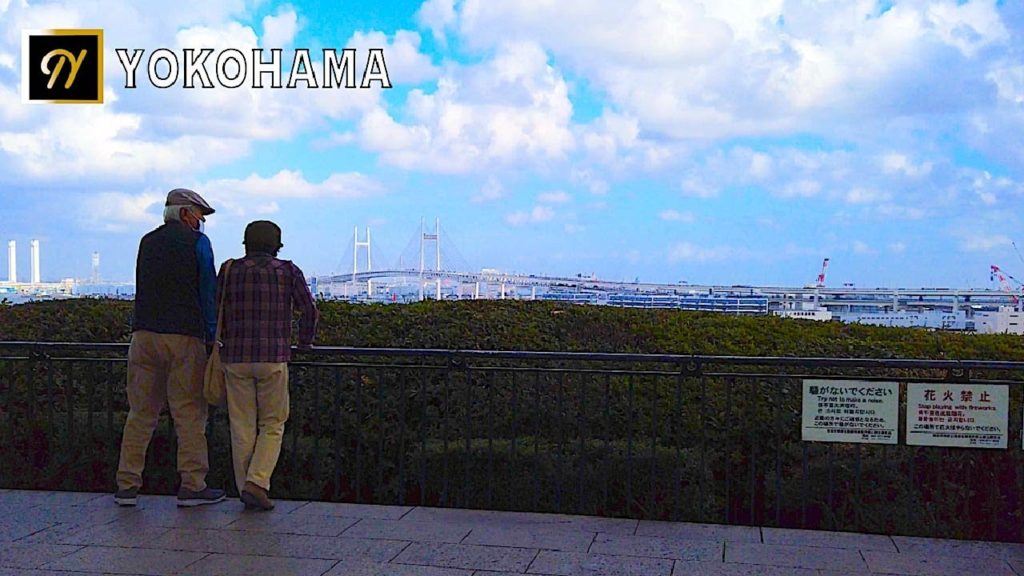 【YOKOHAMA】Minatono Mieru Oka Park  Walking Tour in  Kanagawa Japan   横浜・港の見える丘公園を歩いてみた　요코하마 산책 【4K】