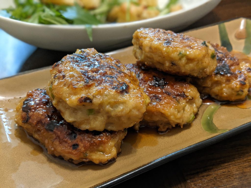 Homemade Tsukune, Chicken Patties :)