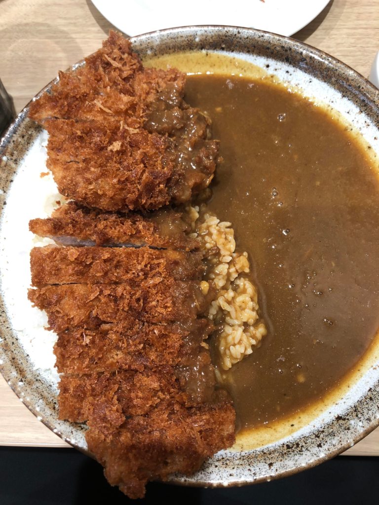 Pork katsu curry from CoCo Ichibanya in Machida