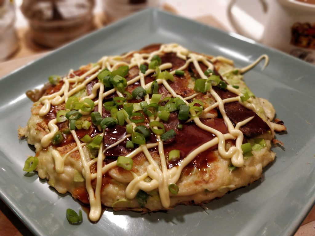 First attempt at okonomiyaki
