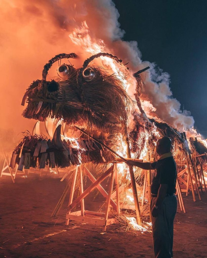 Each region in Japan has its own traditional festivals. At the Seiryu festival i...