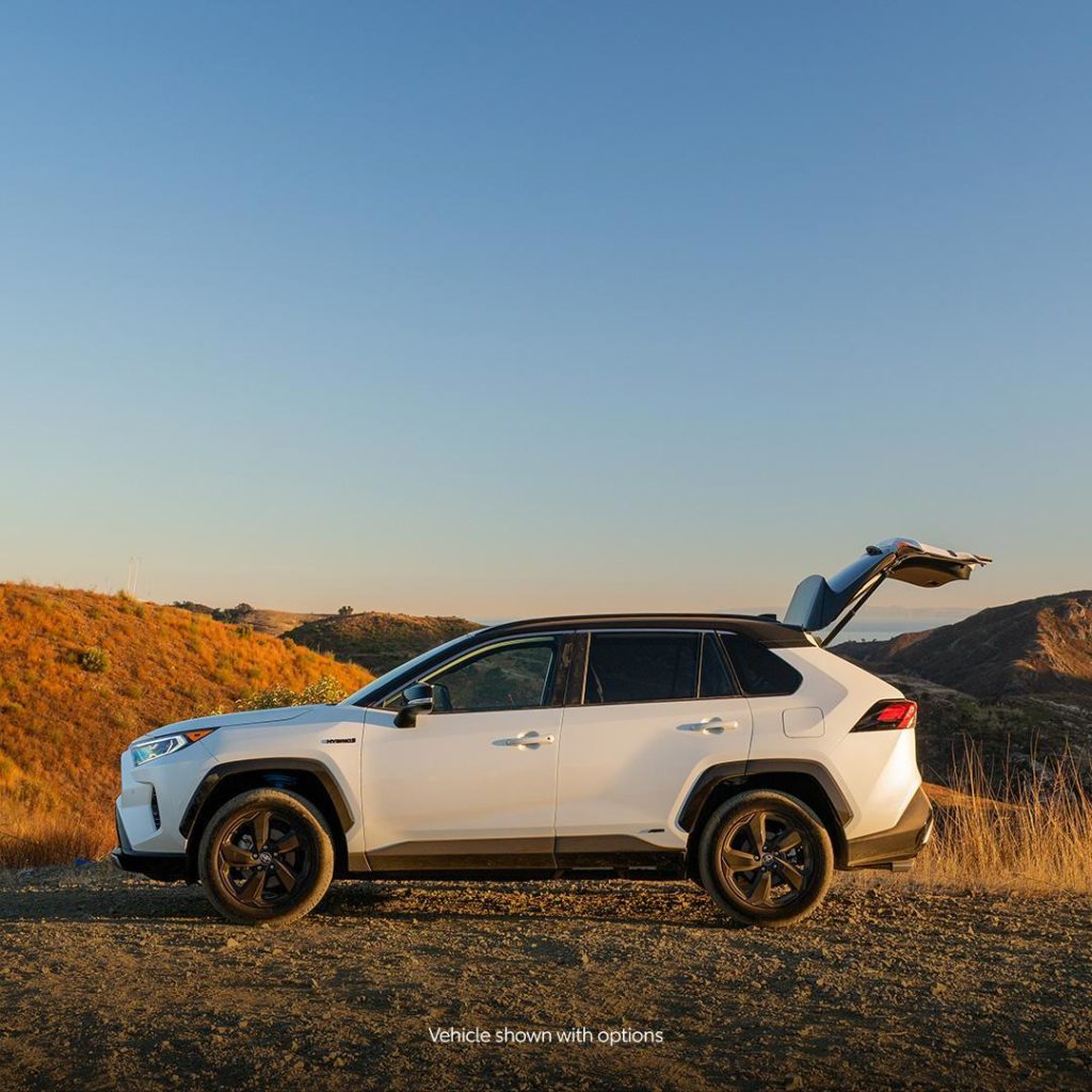 The hybrid everyone wants. #RAV4 #LetsGoPlaces...