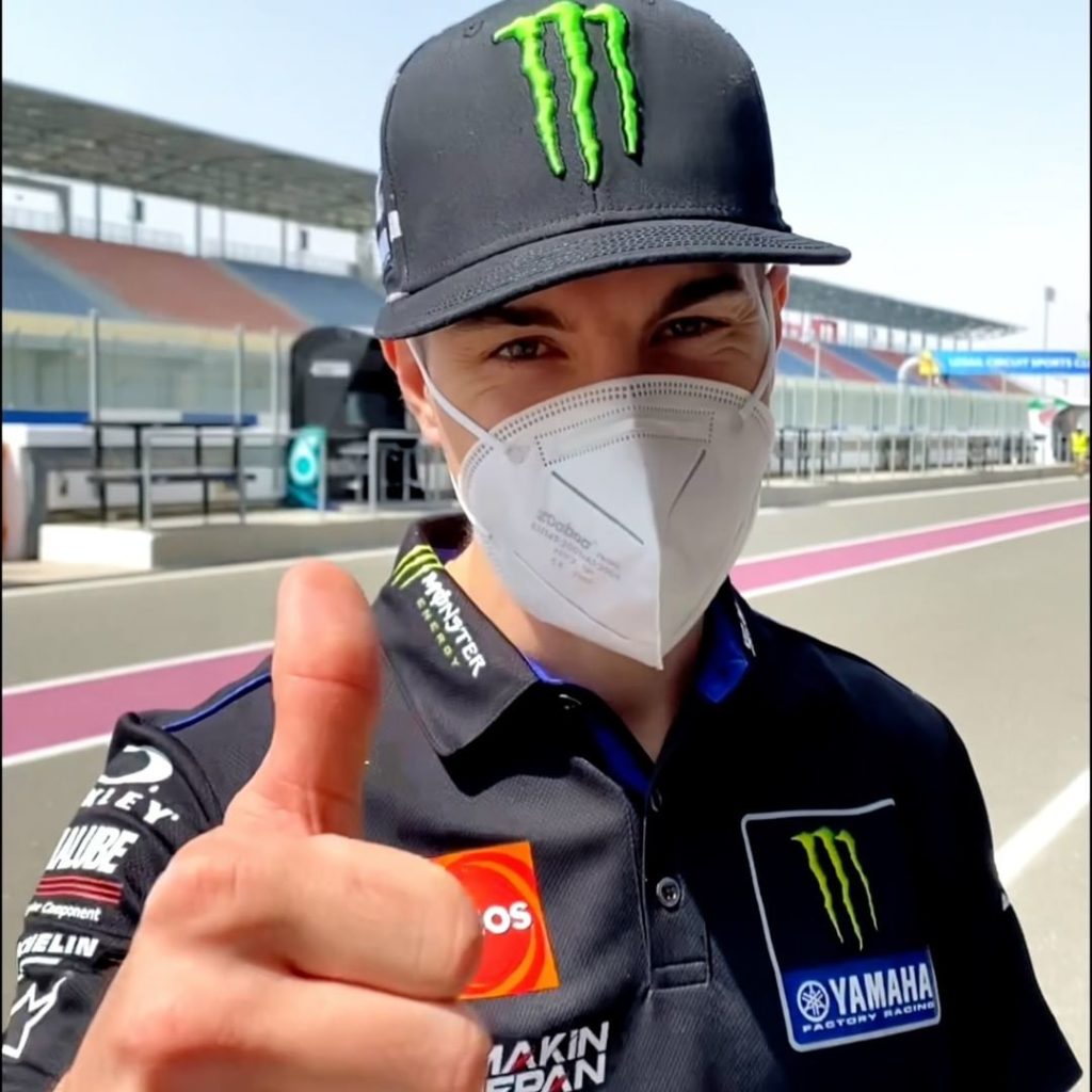 Back to school!  

#MonsterYamaha | #MotoGP | #QatarTest | @motogp | @maverick12...