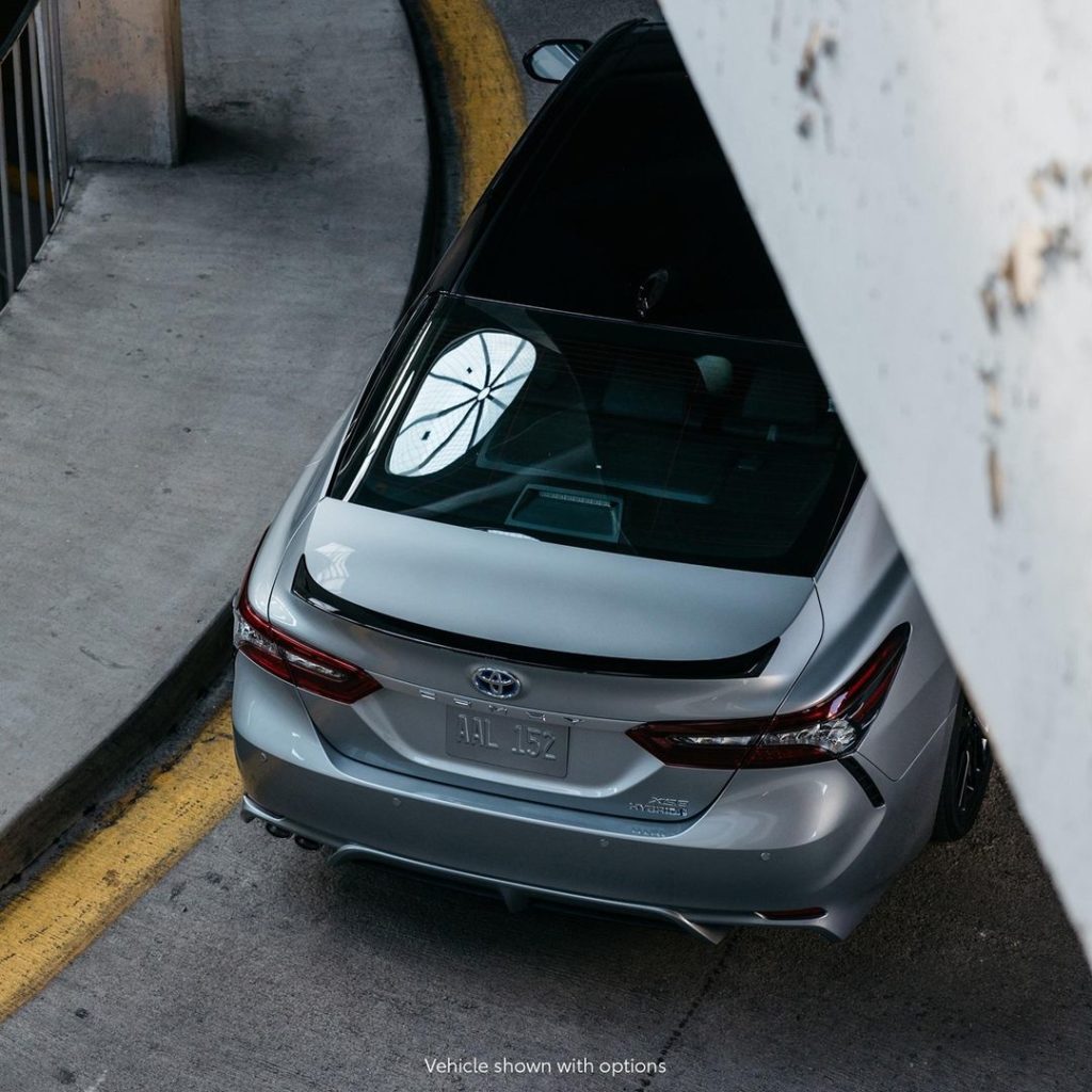 Your guide to the concrete jungle. #Camry #Hybrid #LetsGoPlaces...