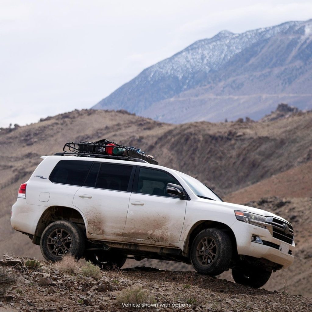 Between a  and a great place! #LandCruiser #LetsGoPlaces...