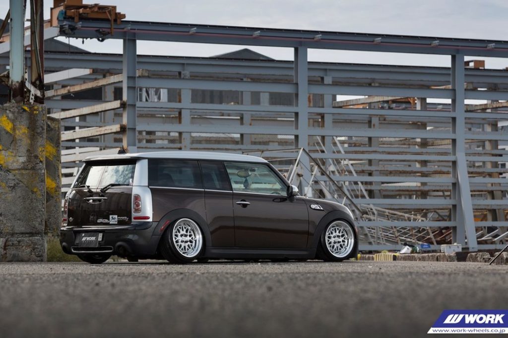 Auto Service Oshima Mini on WORK Seeker MX 16 inch #artofwheel...