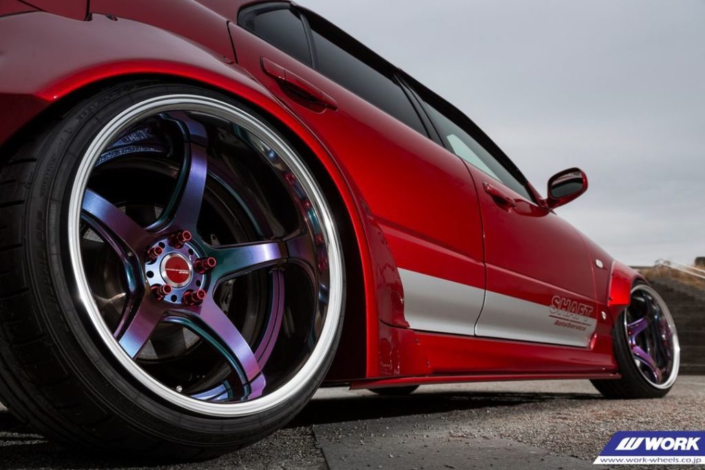 SHAFT Nissan Skyline on WORK Emotion T5R2P (Asterism color ARK) #artofwheel #t5r...