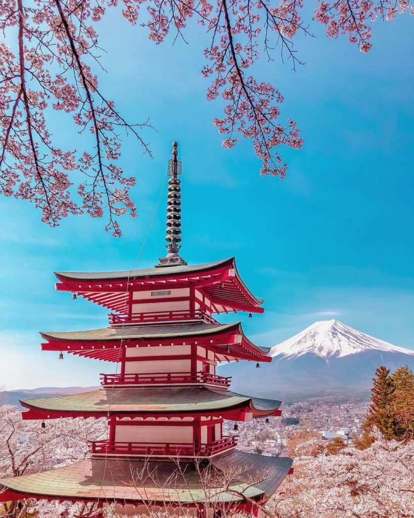 Japan Travel: If you’re after a cherry blossom spot that manages to fit in some icons of Japan… If you're after a cherry blossom spot that manages to fit in some icons of Japan...