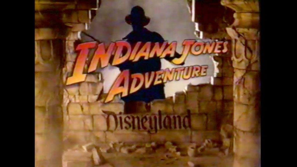 Indiana Jones Adventure Ride Disneyland Park TV Commercial (1995)