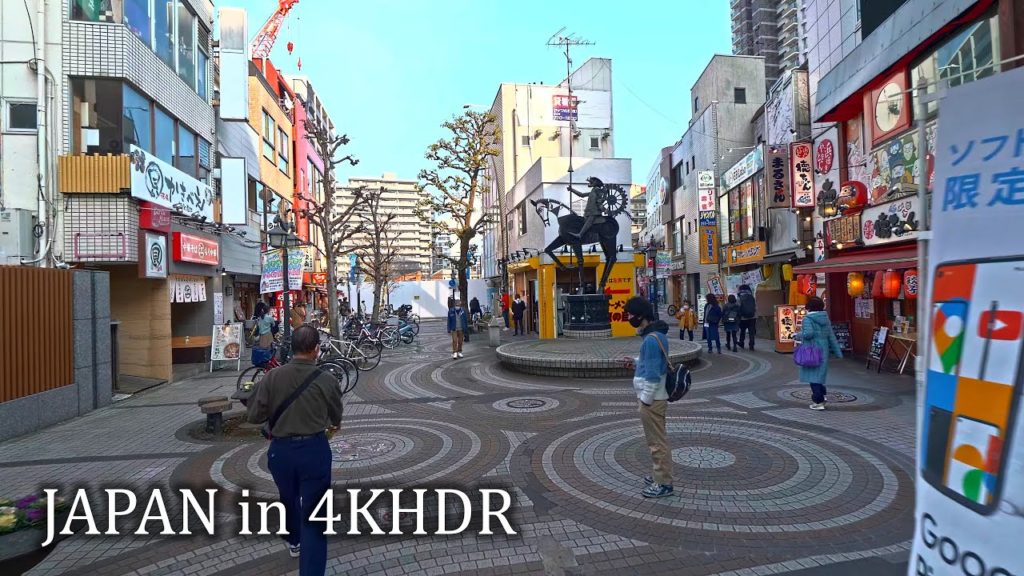 Walking in Saitama Kawaguchi・4K HDR