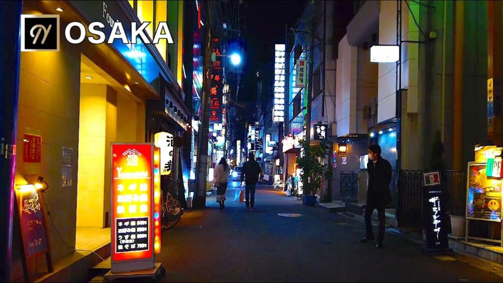 冬の大阪・北新地を散歩  【OSAKA】Kitashinchi Walkng Tour in Japan a state of emergency　기타 신치【4K】