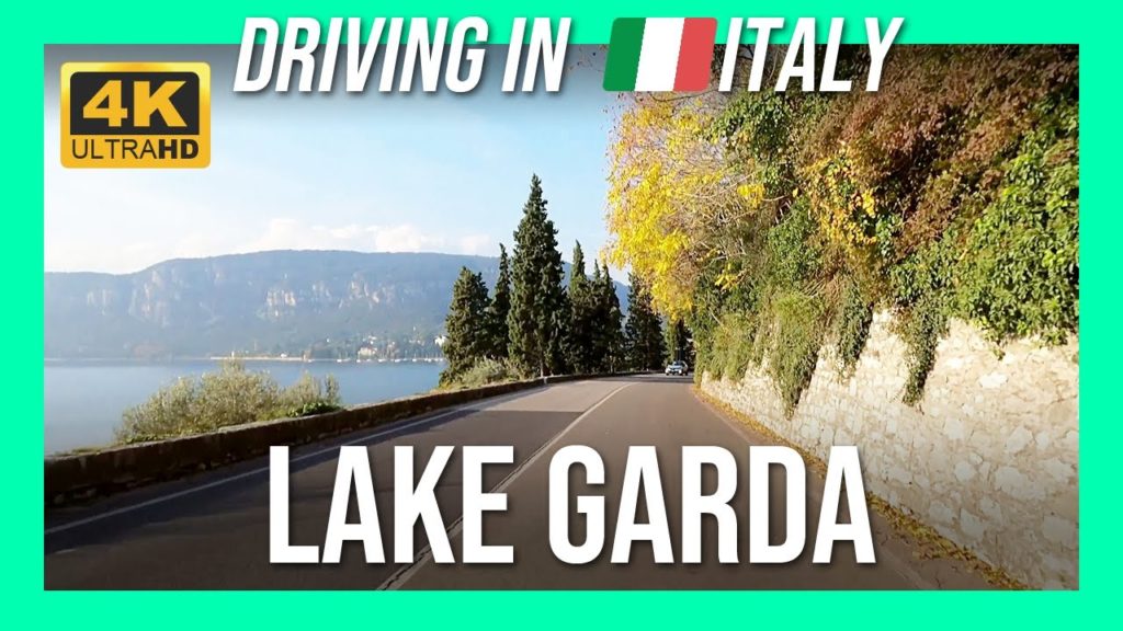 Driving in Italy: Lake Garda Scenic Drive (4K 60fps)