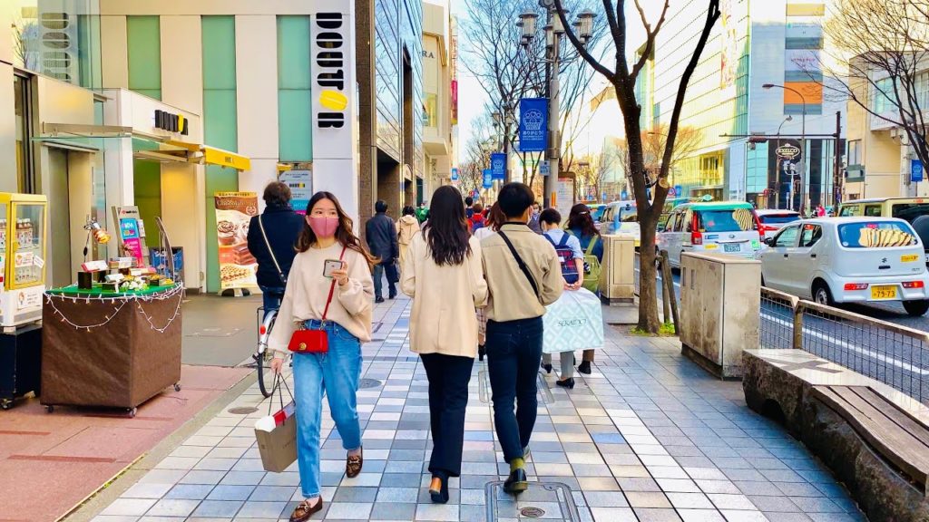 【4K】Japan Walking Tour - Relaxing Walk at Nagoya, Aichi