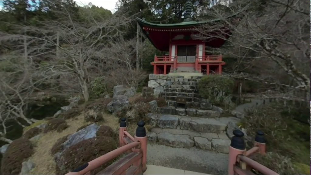 VR180 京都 醍醐寺02[弁天堂] Japan Kyoto Daigoji Temple 3D動画