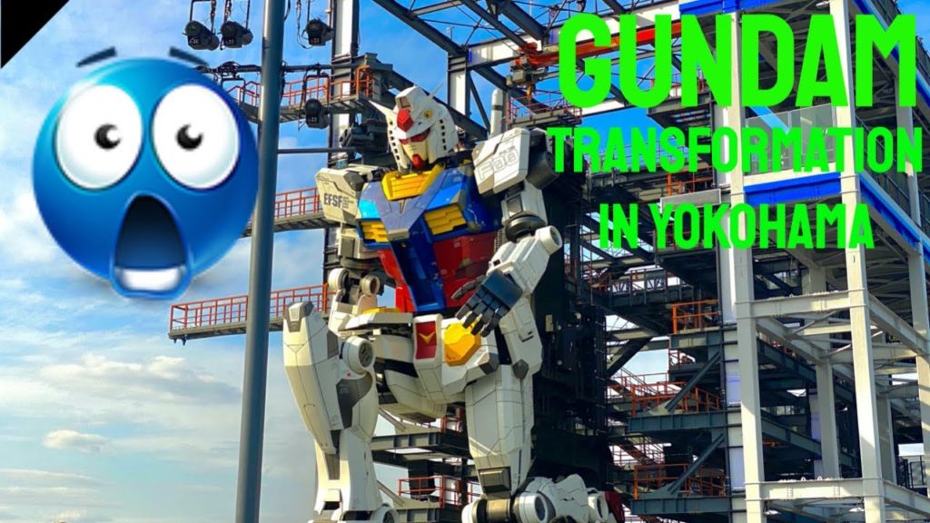 Yokohama Gundam factory Transformation