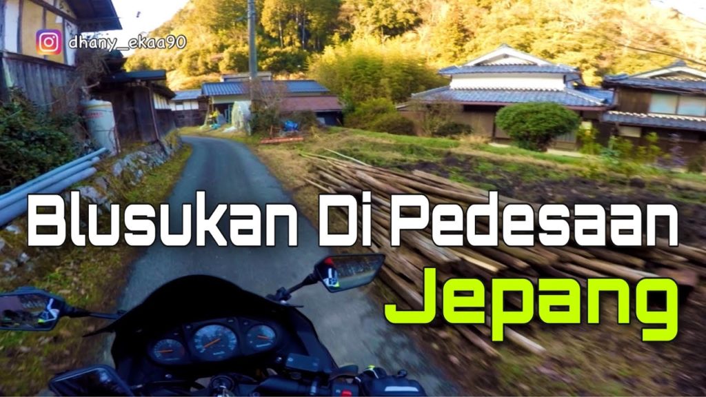 BLUSUKAN DI KAMPUNG ORANG [MOTOVLOG] PEDESAAN DI JEPANG