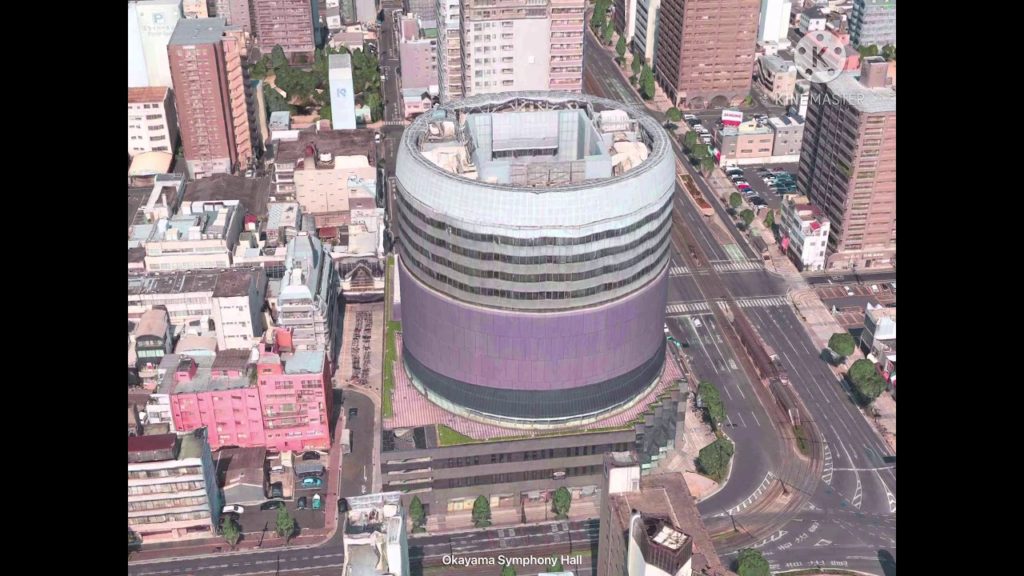 Okayama, Japan 3D Flyover Tour 🇯🇵