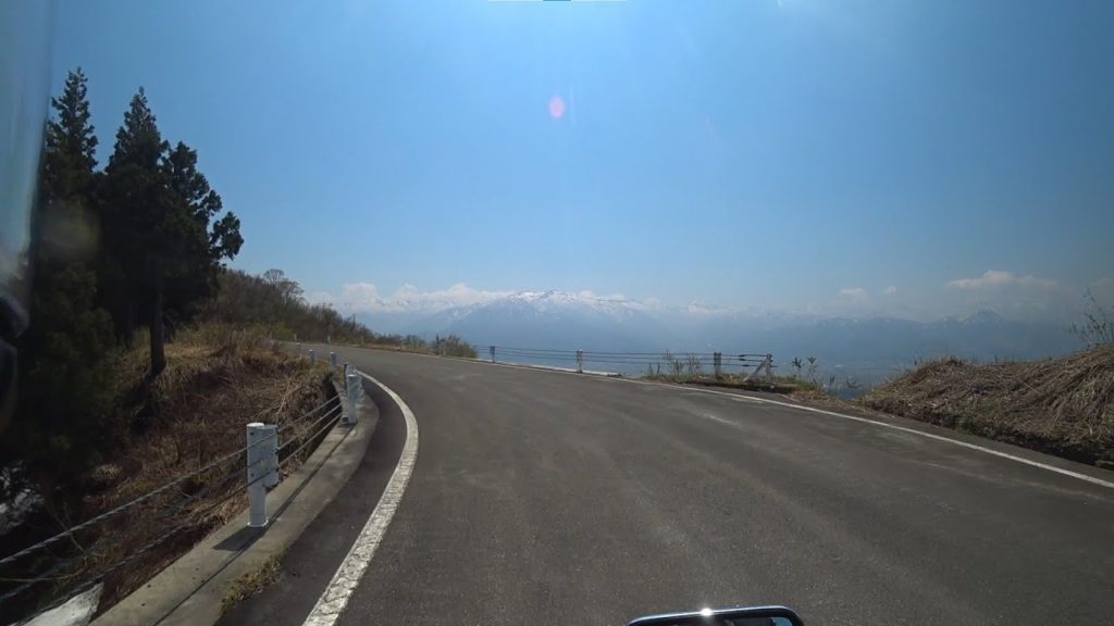 Riders who falls after 10minutes | 10分後に転倒するライダー 魚沼スカイライン｜HONDA CB400SF｜北海道ツーリング初日