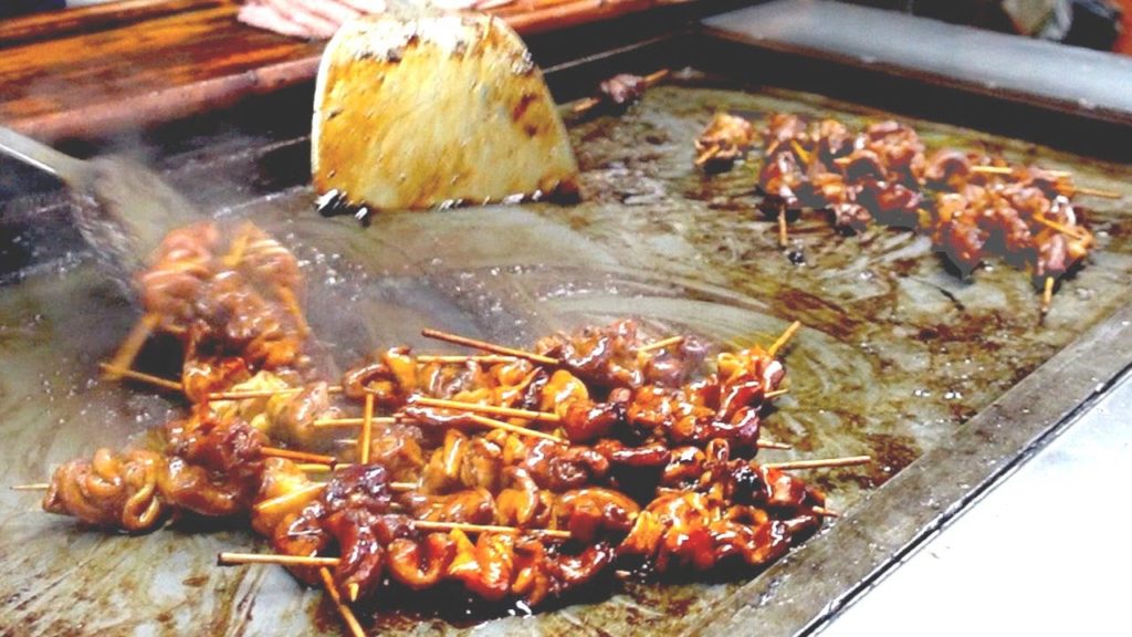 Japanese Street Food – Grilled Pork Hormone-yaki TeppanYaki cuisine cooking making videos Osaka Japanese Street Food - Grilled Pork Hormone-yaki TeppanYaki cuisine cooking making videos Osaka