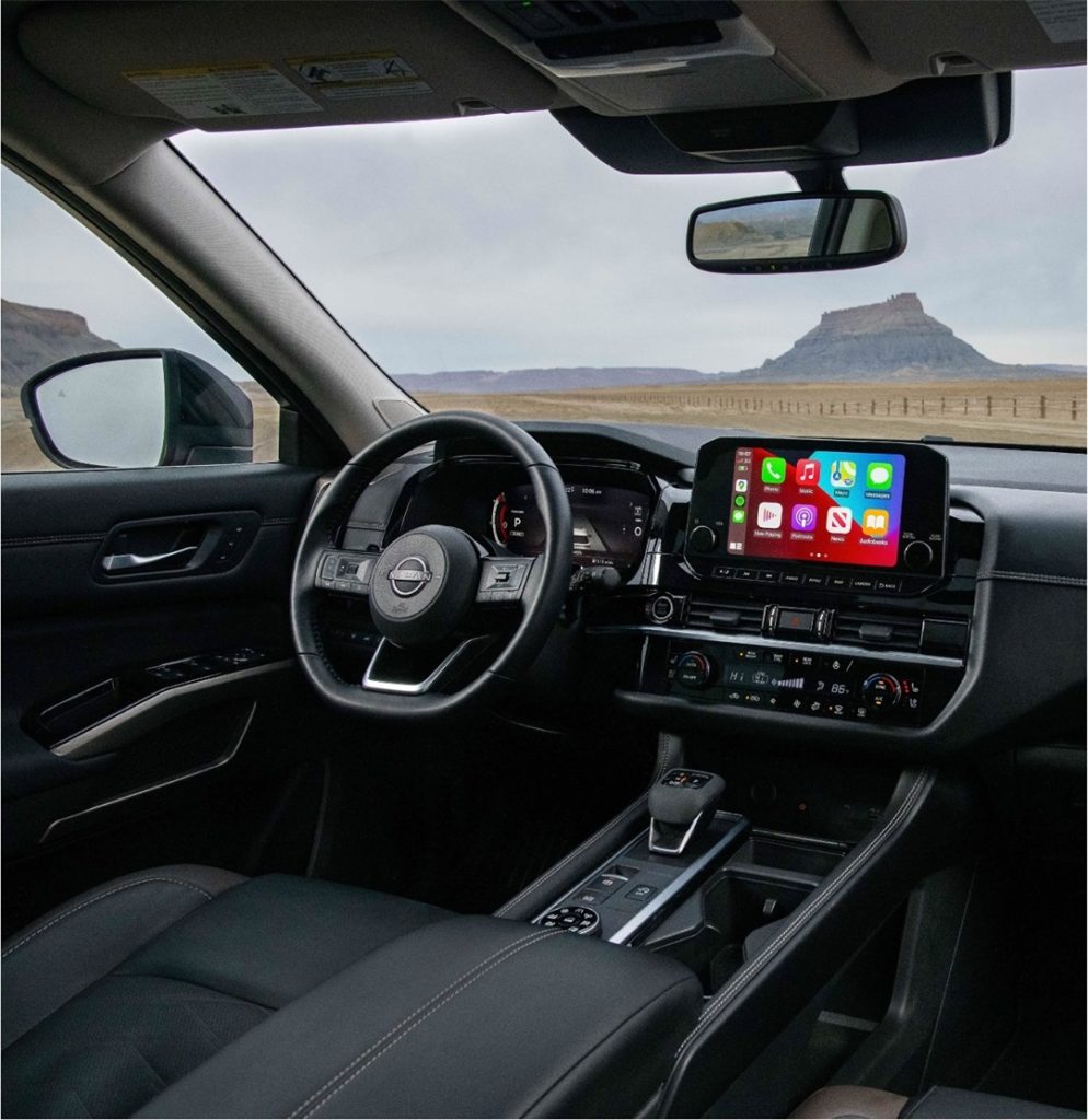 The great indoors awaits. #NissanPathfinder...