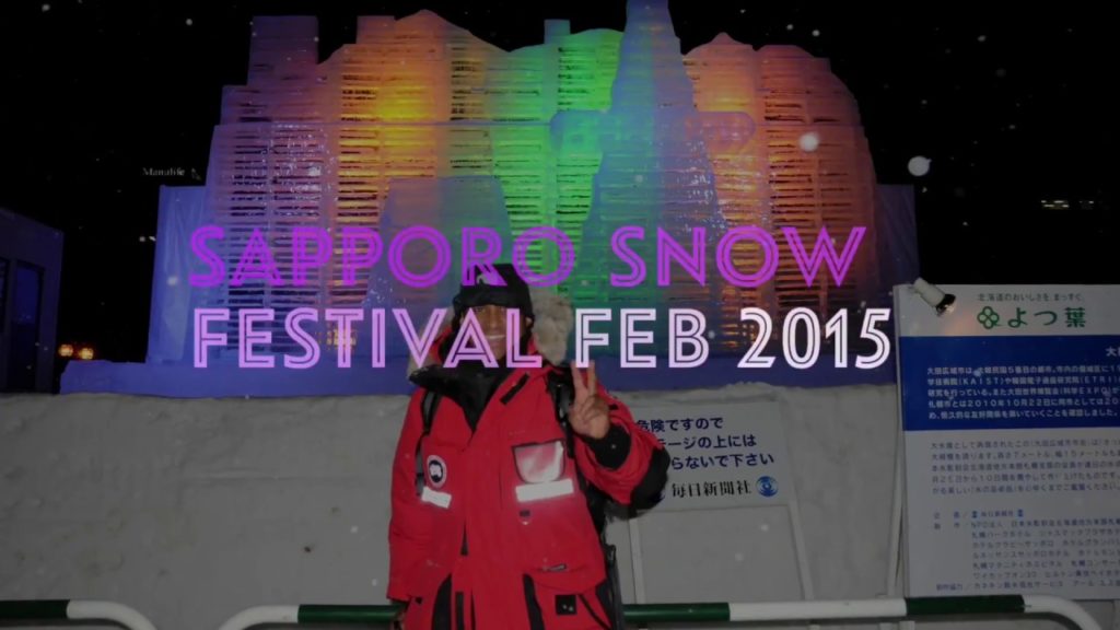 Sapporo Snow Festival Feb 2015