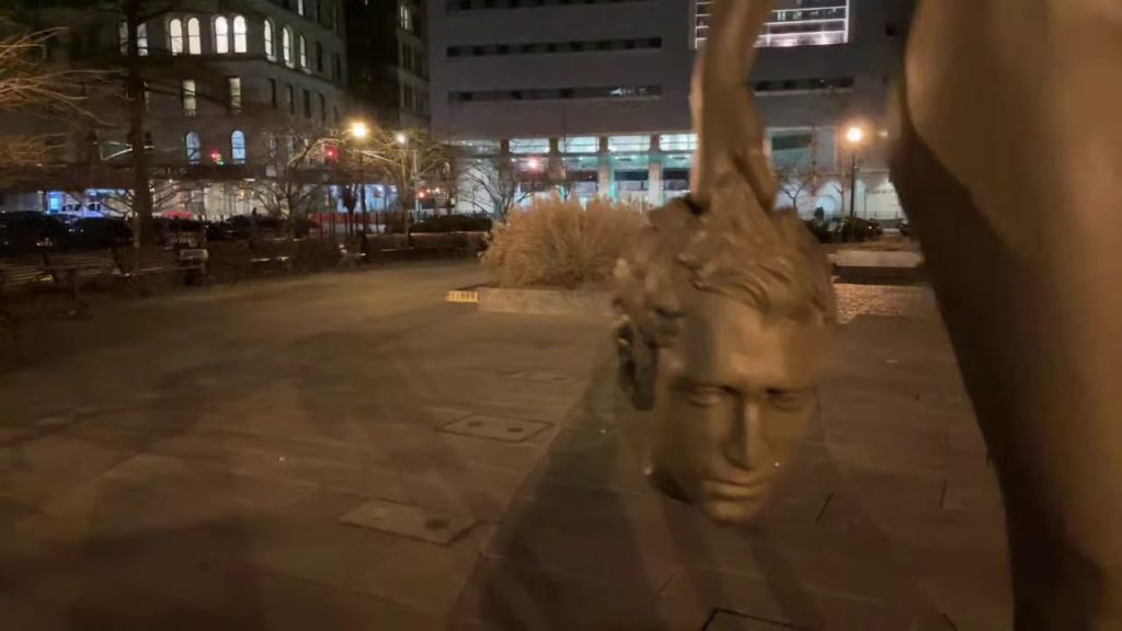 LIVE Drive Tour and Walking Time Square New York on Sunday Night