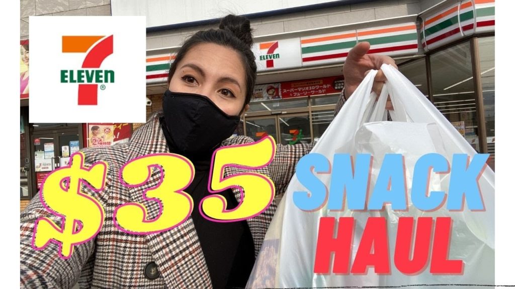 Japan Convenience Store - 7/11 Snack Haul Japan Vlog
