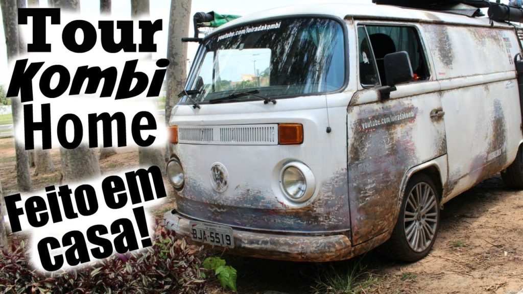 Ep.124 - Tour kombihome feito em casa! Ideias para kombihome! Loira da kombi