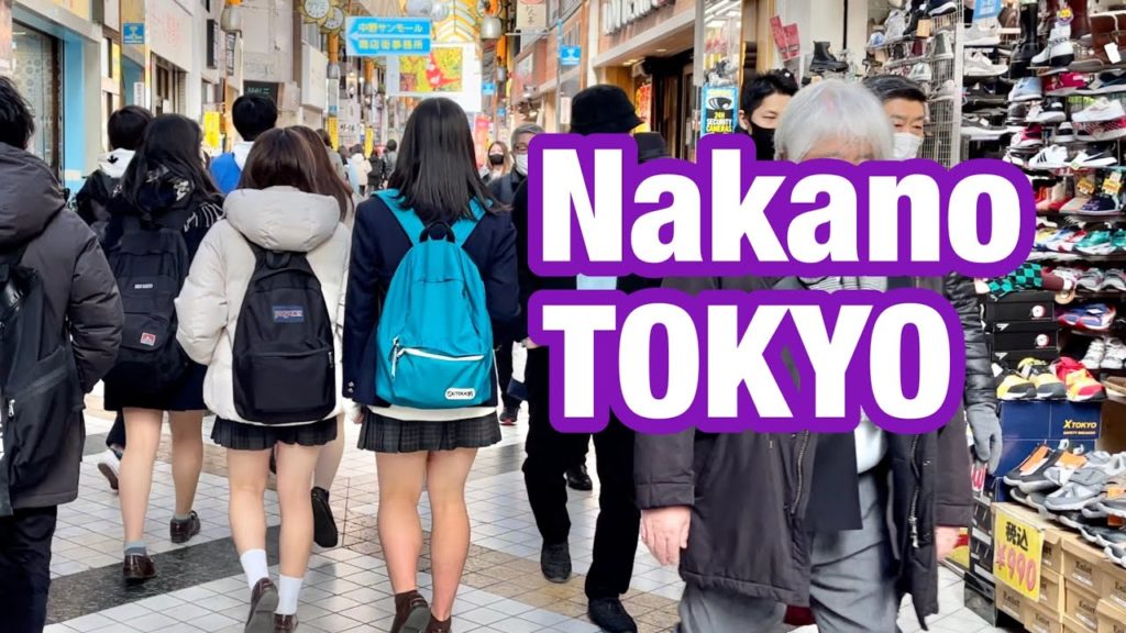 [JAPAN/TOKYO]Nakano walking scenery