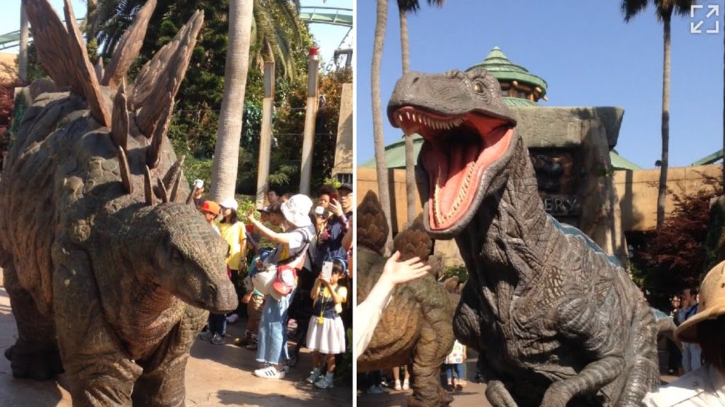 Dinosaur amazing encounter Universal Studios Japan//Jurassic park USJ//Universal Studios Japan Osaka