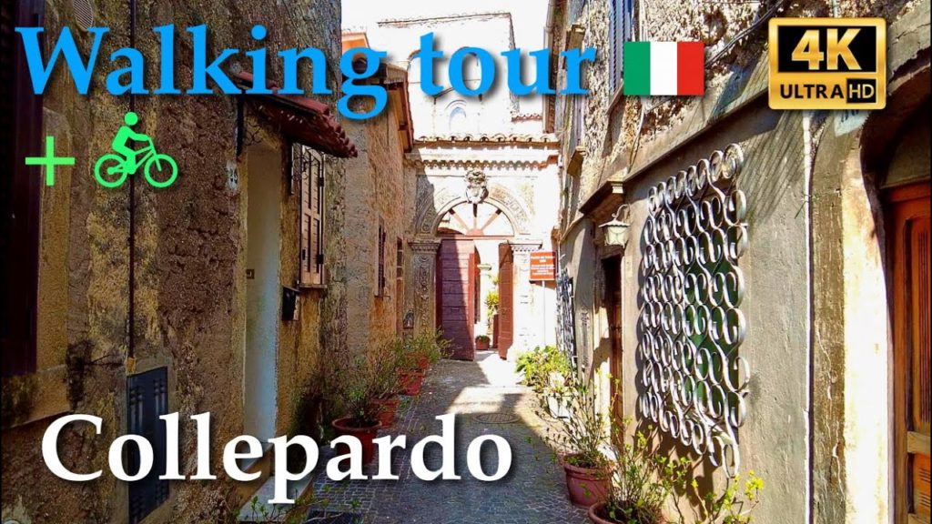 Collepardo, Italy【Walking Tour】4K Collepardo, Italy【Walking Tour】4K