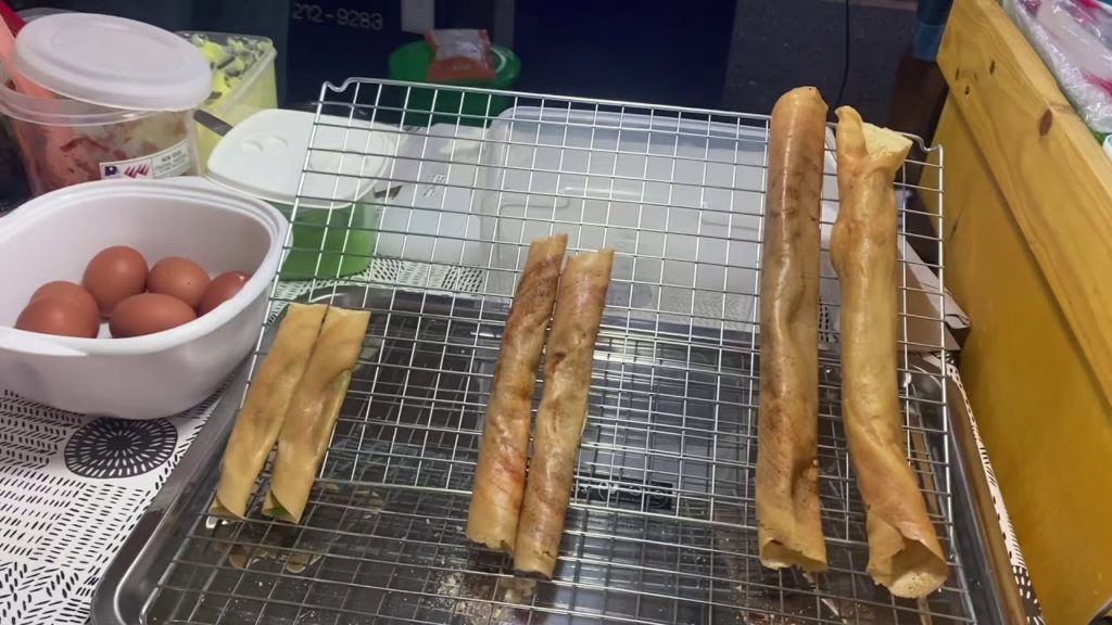 Tokyo ham crape : After school snack : Thailand Street food