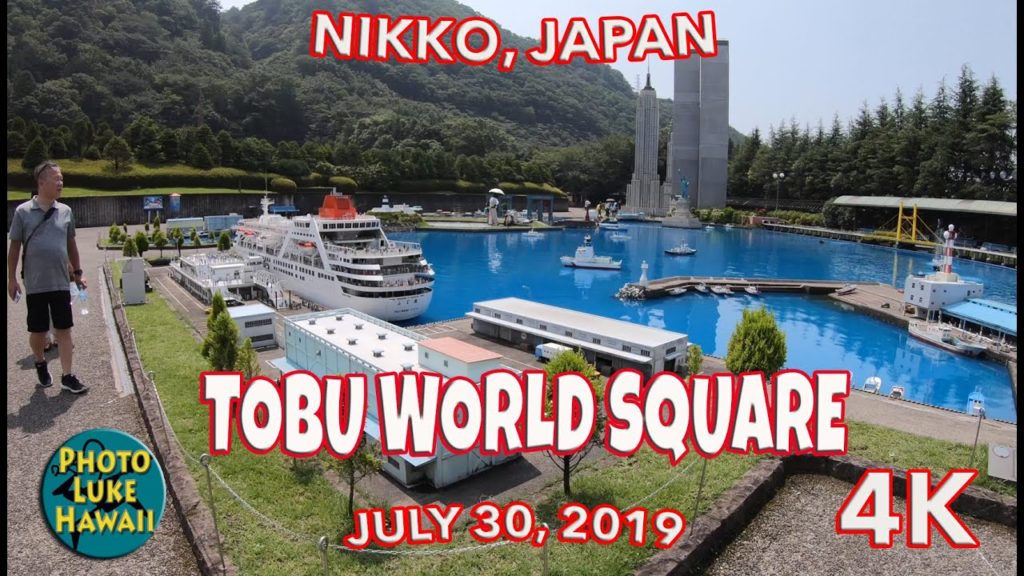 Tobu World Square Nikko Japan July 30, 2019 Minatures Scenes from Around the World Tobu World Square Nikko Japan July 30, 2019 Minatures Scenes from Around the World