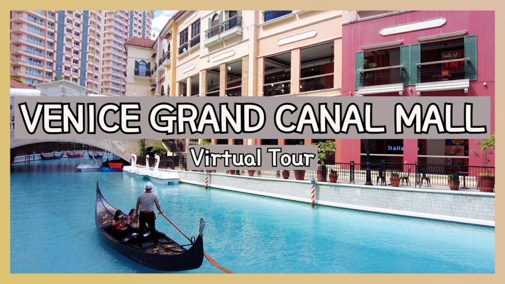 [4K] Virtual Walking Tour around VENICE GRAND CANAL MALL