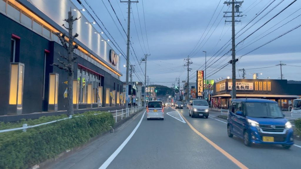 JAPAN Road Trip 2021-03-06 | PART 3 of 3 | Driving at Gamagori City Aichi Prefecture