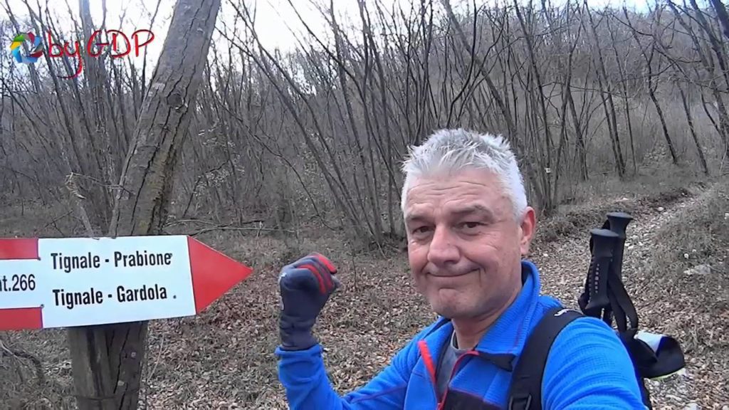 N1 - Walking tour around Lake garda - Campione, Tignale  / Sentieri 266 e 260