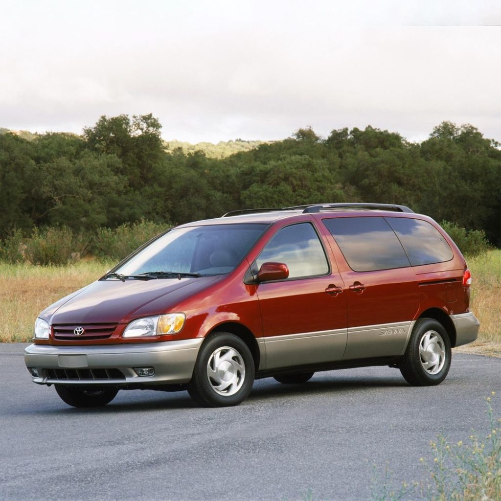 A minivan with a major reputation. #TBT 2001 #Sienna #LetsGoPlaces...
