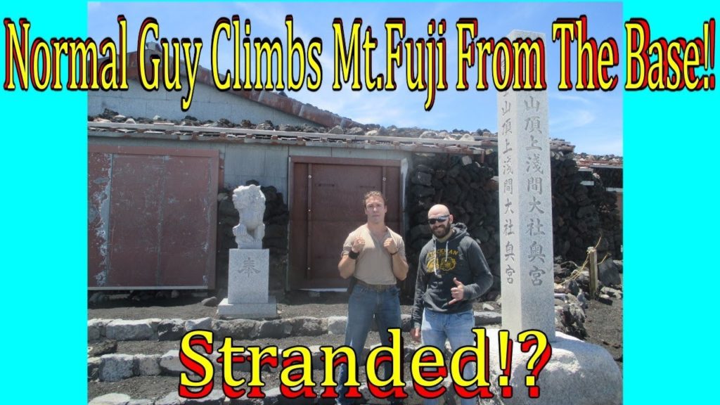 Normal Guy Climbs "ALL" of Mt. Fuji; Gets Stranded!?