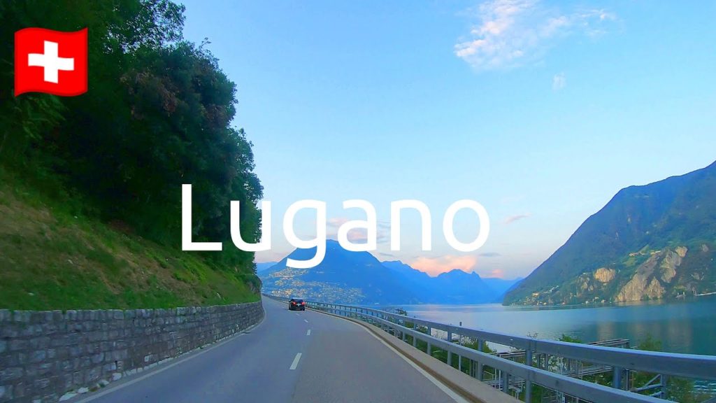 🇨🇭 Lugano, Switzerland 2019 #2 evening drive