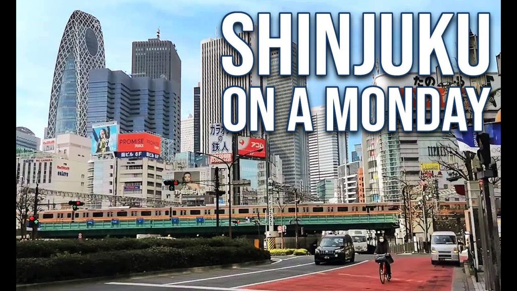 What Does Shinjuku Look Like on Monday? (1080p HD) | JAPAN LIVESTREAMS 2021