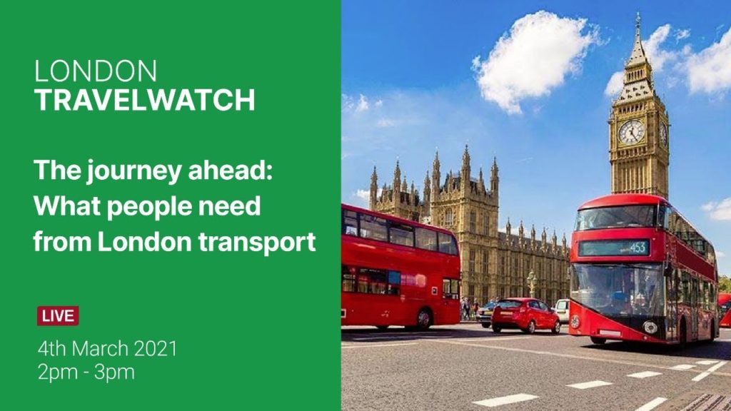 The journey ahead: What do people need from London's transport in the future?