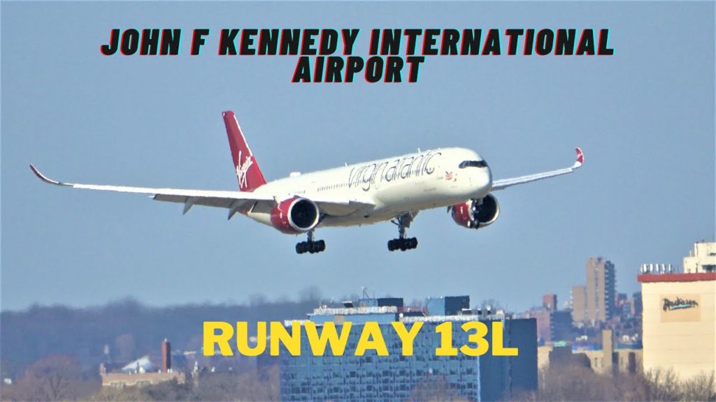 [4K] PLANE SPOTTING Runway 13L Arrivals JOHN F KENNEDY INTERNATIONAL AIRPORT. (JFK) 3/10/21.