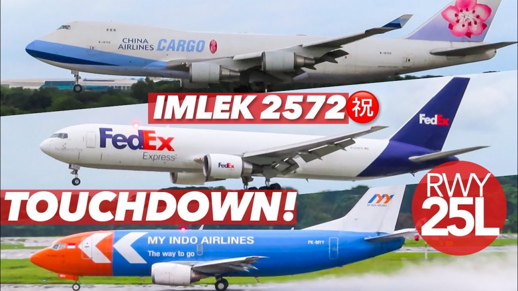 CADAS!! Nonton Pesawat Dari DEKAT Mendarat dan Take Off di Runway 25L Saat Libur IMLEK 2021