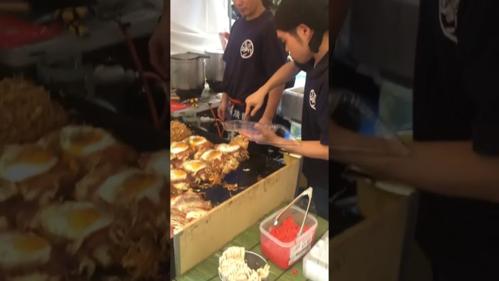 Touring Japan Japanese Street Food Experience at the Ueno Onshi Park of Taitō, Tokyo, Japan