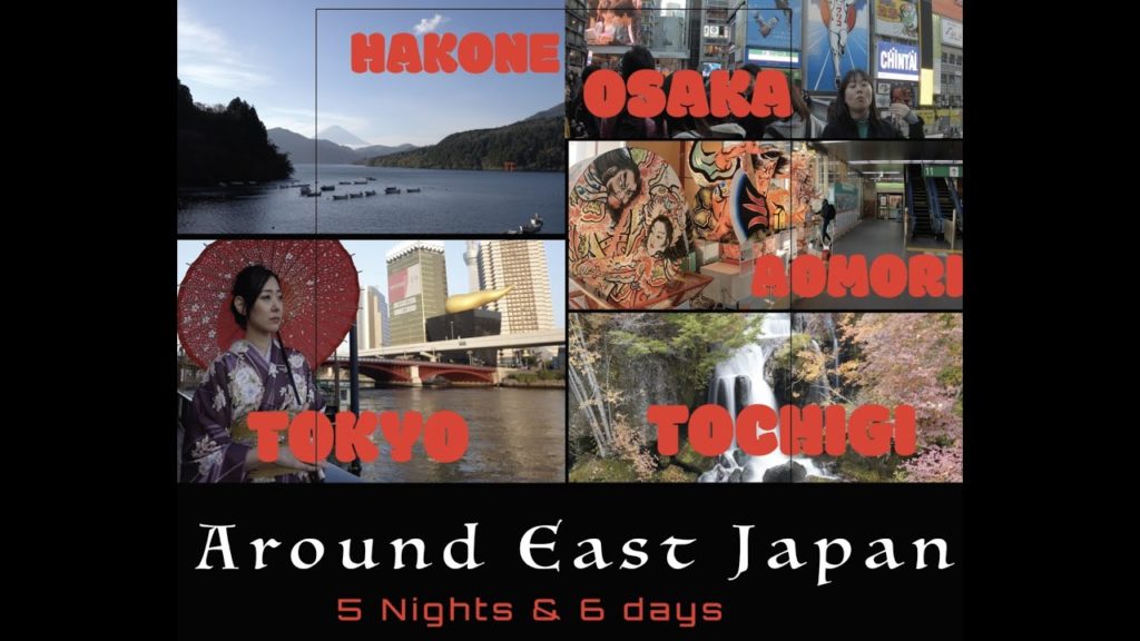 Around Japan. 5 nights 6 days around East Japan. Part 1/5. Japanese sightseeing