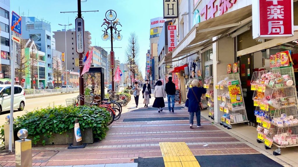 [4K] Japan Walking Tour - Imaike Station, Nagoya Japan | Iphone Camera & DJI OM4 Gimbal