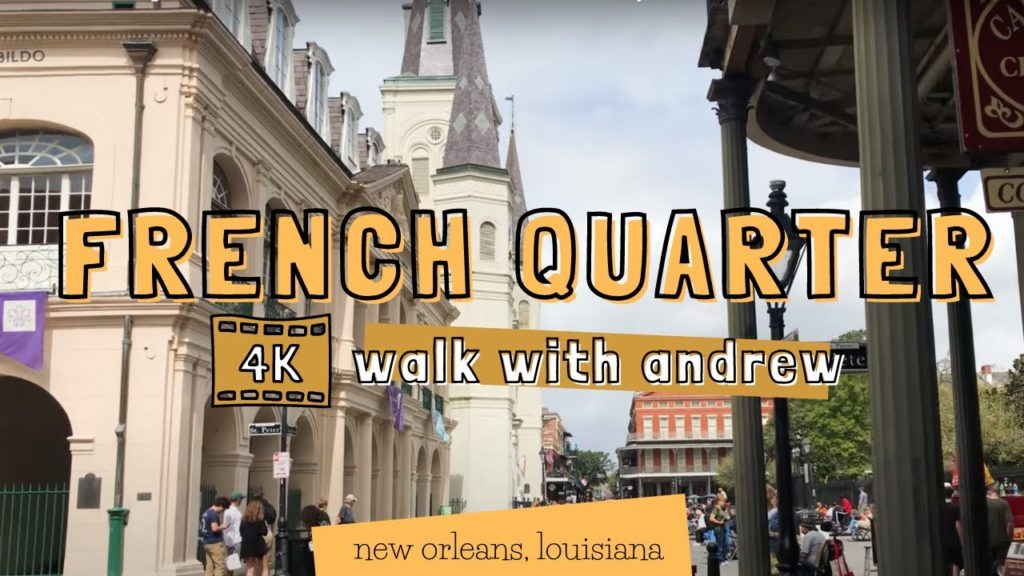 4K Walking Tour through New Orleans' French Quarter (Narrated)